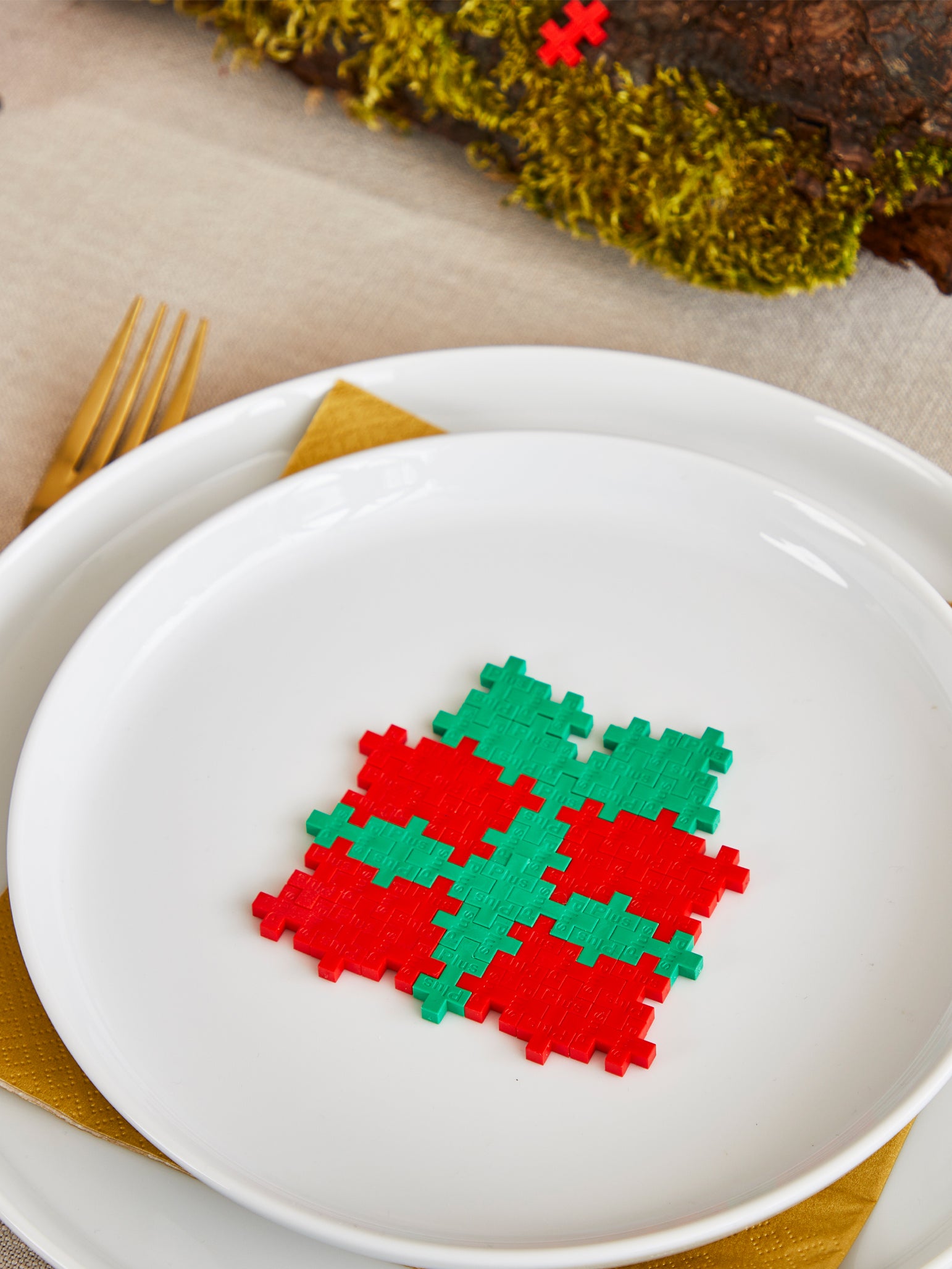 Pakke med 10 julefarver 1500 stk